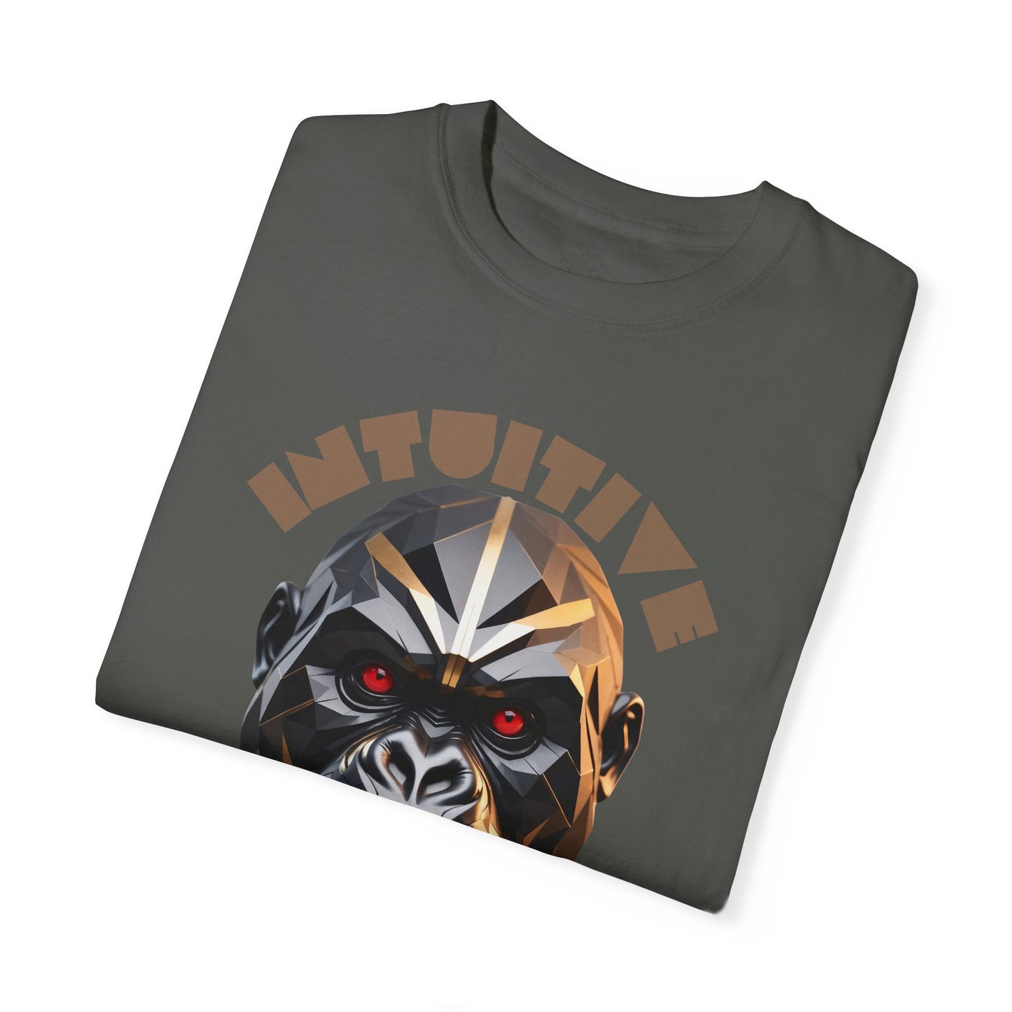 Stylized Gorilla T-Shirt – Edgy Polygonal Art with Futuristic Vibe