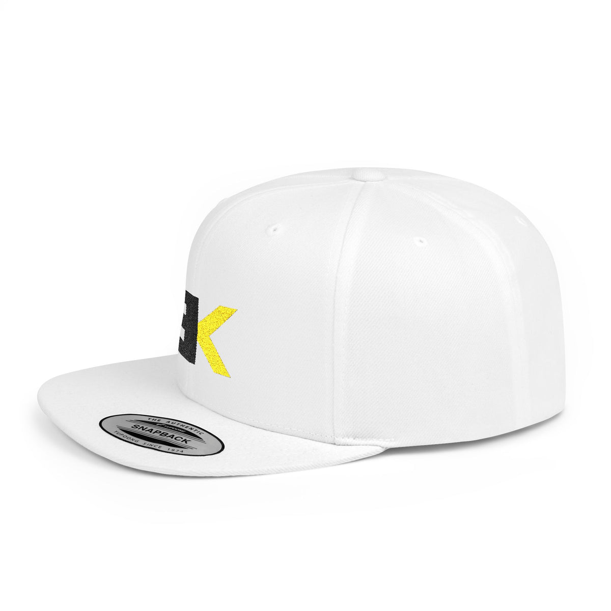 EK Logo Flat Bill Snapback Hat