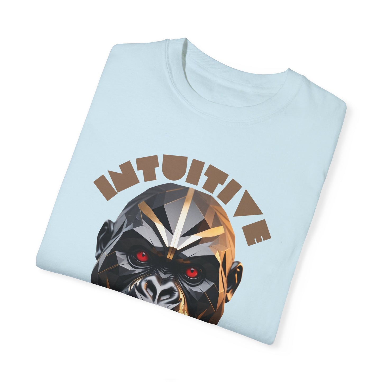 Stylized Gorilla T-Shirt – Edgy Polygonal Art with Futuristic Vibe