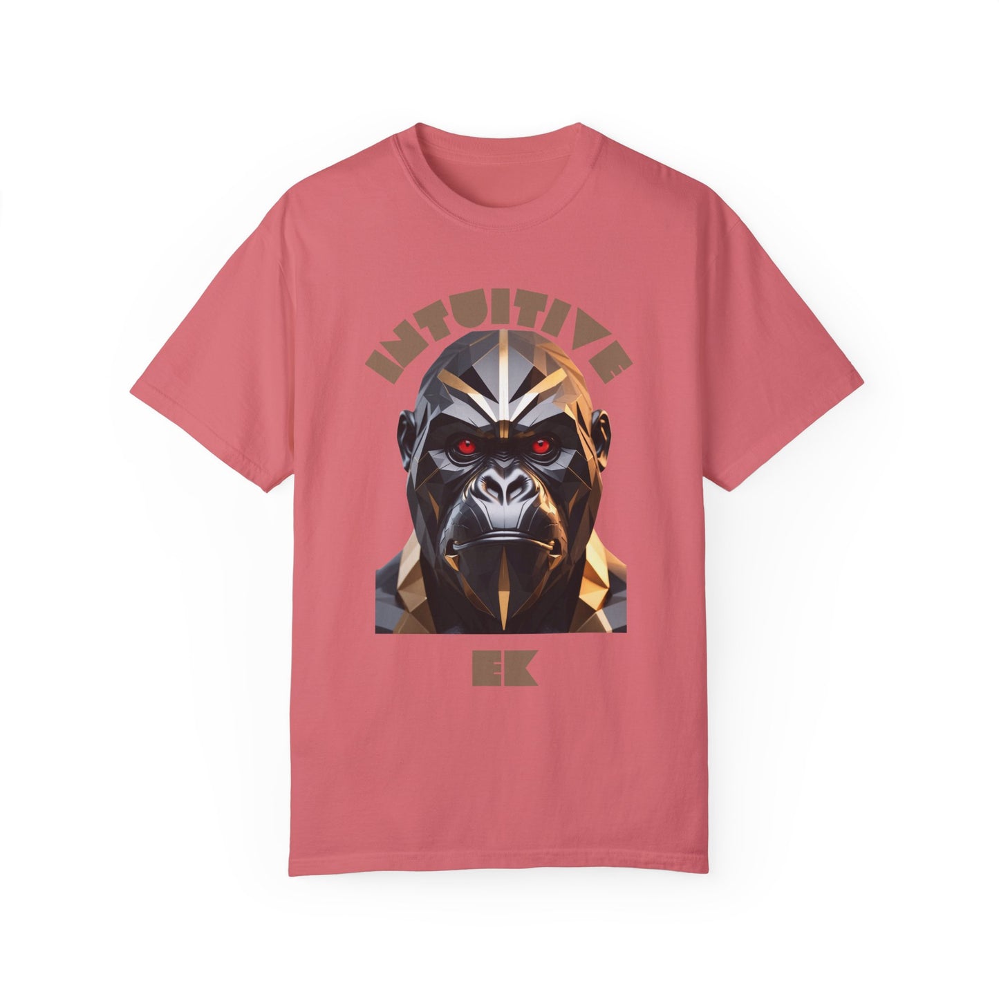 Stylized Gorilla T-Shirt – Edgy Polygonal Art with Futuristic Vibe