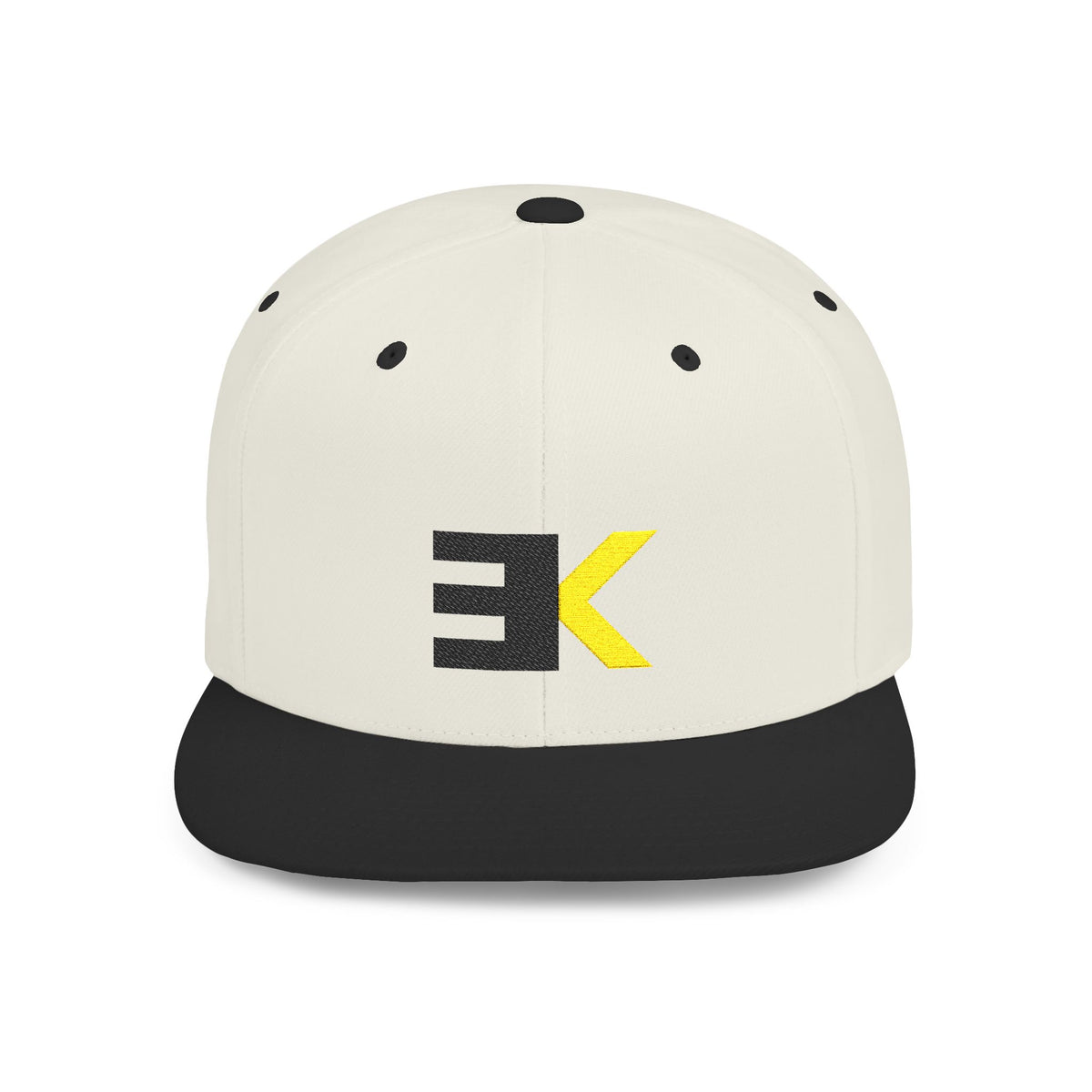 EK Logo Flat Bill Snapback Hat