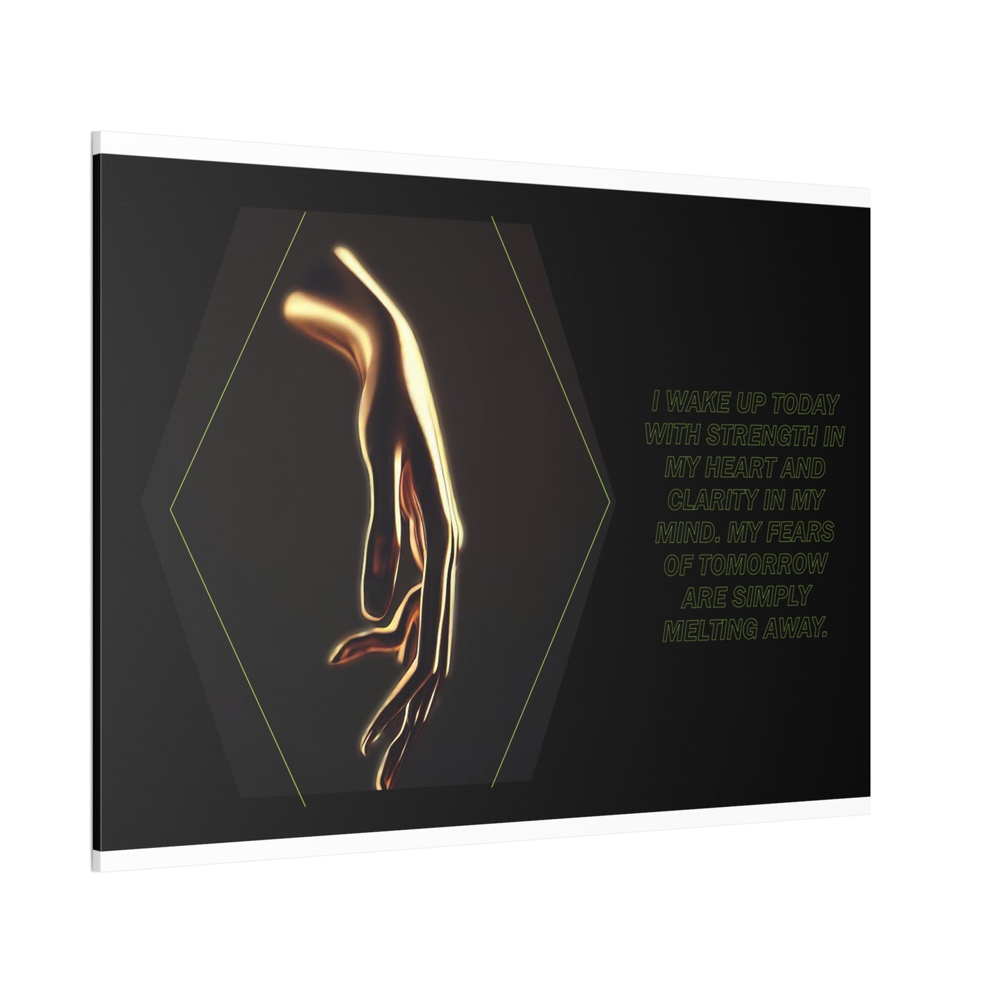 Strength and Serenity - Affirmation Wall Art